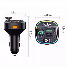 FM-модулятор трансмиттер автомобильный с Bluetooth TDS TS-CAF20