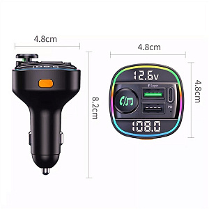 FM-модулятор трансмиттер автомобильный с Bluetooth TDS TS-CAF20