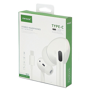 Mingge M32 наушники вакуум - гарнитура (TYPE-C)