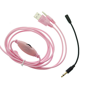 KADUM G39 Серые наушники для ПК (3.5 мм/USB)