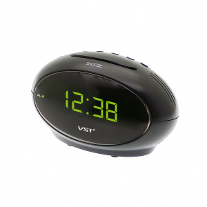 VST 711-2 Зеленые часы настольные (без блока)