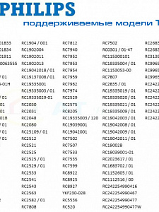 Пульт универсальный для телевизоров PHILIPS Орбита OT-DVC21