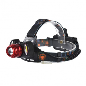 Фонарь налобный, фонарик аккумуляторный Следопыт PT-FLG02