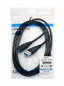 Орбита OT-PCC17 кабель USB 3.0 (штекер-гнездо) 1.5м