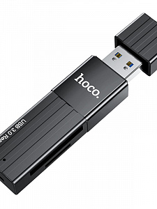 HOCO HB20 картридер USB 3.0 (TF, SD)