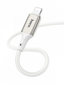 HOCO X66 Белый кабель PD20W (iOS Lighting-TYPE-C) 1м