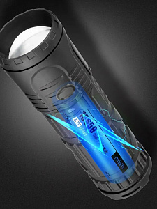 Фонарь ручной аккумуляторный, карманный Следопыт PT-FLR37