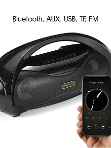 Орбита OT-SPB100 Серая колонка BT (10Вт)