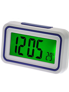 Часы настольные говорящие электронные на батарейках Орбита OT-CLT10