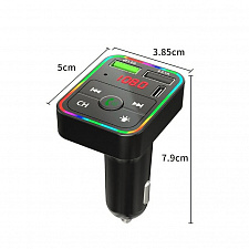 FM-модулятор трансмиттер автомобильный с Bluetooth TDS TS-CAF15
