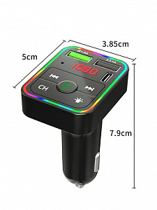 FM-модулятор трансмиттер автомобильный с Bluetooth TDS TS-CAF15