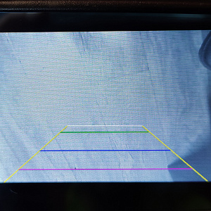 Камера заднего вида автомобильная с подсветкой для видеорегистратора 480ТВЛ TDS TS-CAV21