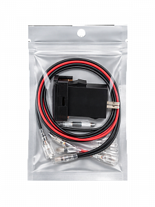 Розетка питания на 2 USB гнезда12-24В TDS TS-CAU56 Зеленая