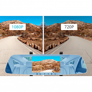 TDS TS-CAR14 автовидеорегистратор зеркало+камера