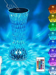 Светильник декоративный настольный ночник RGB Огонёк OG-LDP33