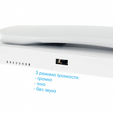 Трубка домофона белая для координатного домофона VIZIT (Визит), Metacom (Метаком), CYFRAL (Цифрал), с отключением звука Орбита OT-VNS09