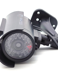 Муляж камеры видеонаблюдения с солнечной панелью со светодиодом Орбита OT-VNP20