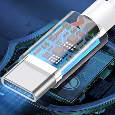 SENDEM X54 Белые наушники - гарнитура (TYPE-C)