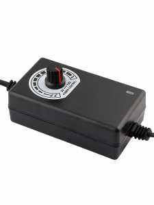 Блок питания 3-12В 2А универсальный адаптер сетевой со штекером 5.5х2.5 мм Орбита OT-APB114 Черный