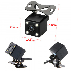 TDS TS-CAV34 Монитор 2 канала и камера автомобильные в наборе (7",800*400,9-45В)