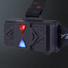 Патриот PT-FLG50 фонарь налобный (1L, 2*18650, ZOOM)