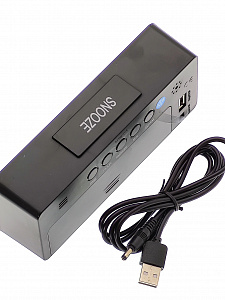 VST 886-1 Красные часы настольные (без блока)