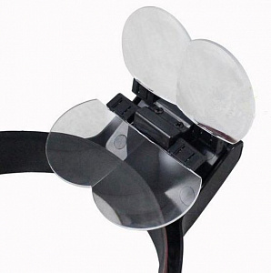 Лупа налобная увеличительная с подсветкой Орбита OT-INL07