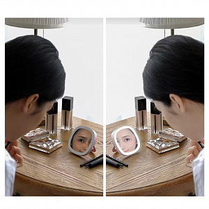 Огонек OG-HBE01 Зеркало с подсветкой (аккум)