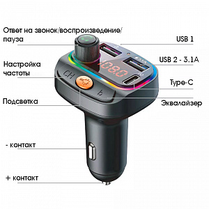 TDS TS-CAF14 модулятор RGB (Bluetooth)
