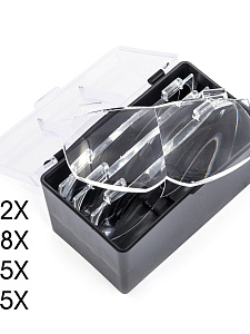 Лупа налобная увеличительная с подсветкой Орбита OT-INL11