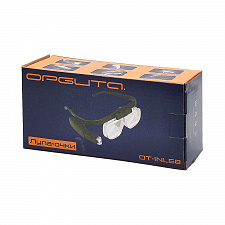 Лупа очки налобная увеличительная с подсветкой Орбита OT-INL68