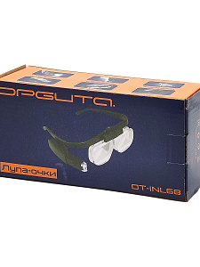 Лупа очки налобная увеличительная с подсветкой Орбита OT-INL68