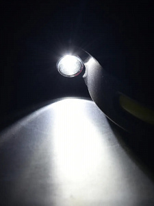 Фонарь налобный, фонарик аккумуляторный Следопыт PT-FLG46