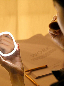 Огонек OG-HBE01 Зеркало с подсветкой (аккум)