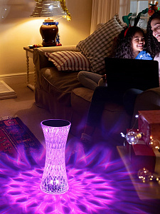 Светильник декоративный настольный ночник RGB Огонёк OG-LDP33