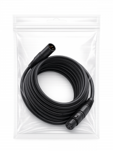 XLR кабель для микрофона, удлинитель XLR - XLR 5 метров Орбита OT-AVC49B