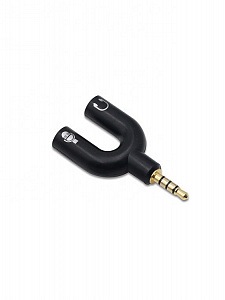 EZRA AD04 переходник (штекер 3.5мм - 2 гнезда 3.5мм)