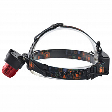 Фонарь налобный, фонарик аккумуляторный Следопыт PT-FLG02