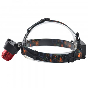 Фонарь налобный, фонарик аккумуляторный Следопыт PT-FLG02