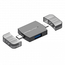 Орбита OT-PCR26 картридер OTG (USB, Lightning, Type-C)