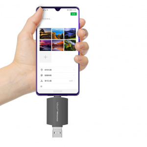 Орбита OT-PCR25 картридер OTG (TF, SD, microUSB, Type-C)