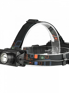 Патриот PT-FLG10 фонарь налобный (2L, 2*18650.,ZOOM)