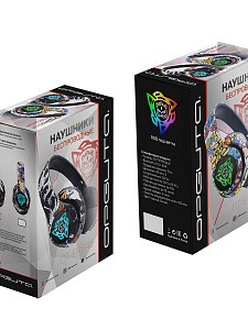 Наушники беспроводные Bluetooth с микрофоном и радио Орбита OT-ERB48 Белые