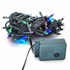 Огонек OG-LDG17 гирлянда LED Мультицвет (200 ламп,220В) МЯТАЯ УПАКОВКА