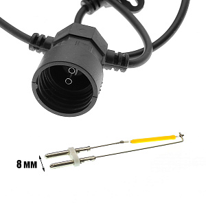 Гирлянда уличная 40 лампочек 20м Огонёк OG-LDG24