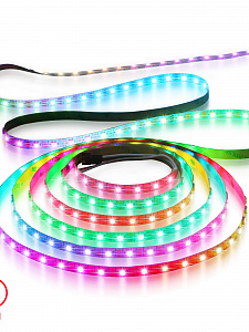 Огонек OG-LDL45 LED лента адресная RGB 5м (SMD5050,WS2812,3pin,5В, IP20)