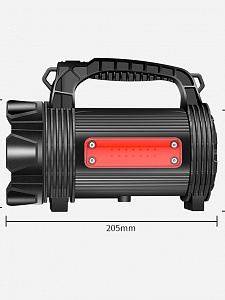 Патриот PT-FLR36 фонарь ручной (1L+1L, встр. аккум)