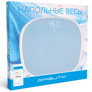 Напольные электронные весы с приложением Орбита OT-HOW11