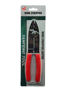 Стриппер клещи 3 в 1 для снятия изоляции и обжима клемм Патриот PT-INK08