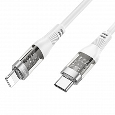 BOROFONE BU37 Белый кабель PD20W (iOS Lighting-TYPE-C) 1.2м